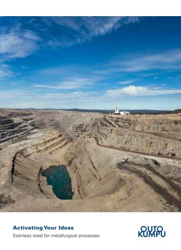 Stainless Steel for Mining - brochure - Outokumpu