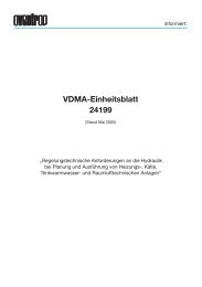 VDMA-Einheitsblatt 24199 - Oventrop