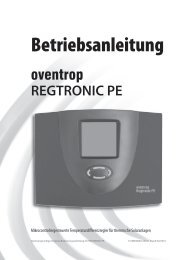 Regtronic PE - Oventrop