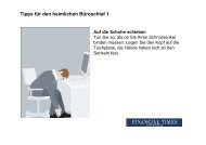 Tipps fÃ¼r den heimlichen BÃ¼roschlaf 1