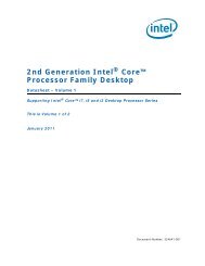 2nd Generation IntelÂ® Coreâ¢ Processor Family Desktop ... - Icecat.biz