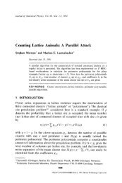 Counting lattice animals: A parallel attack