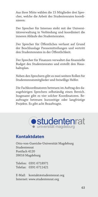 Kompendium der Magdeburger Runde der Otto-von-Guericke ...
