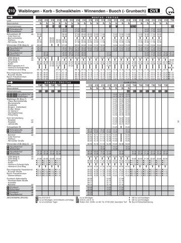 Download Fahrplan L 210 GÃ¼ltig ab 09.12.2012