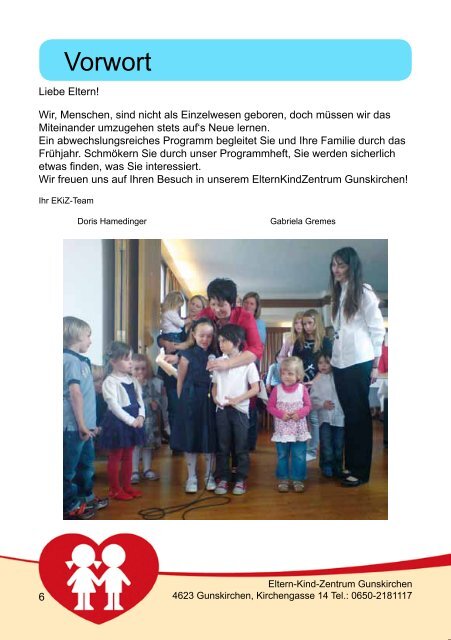 Programm Ekiz Gunskirchen 2011 - Kinderfreunde OberÃ¶sterreich