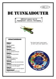 DE TUINKABOUTER - Ovv Volkstuin