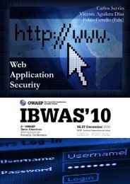 Web Application Security - owasp