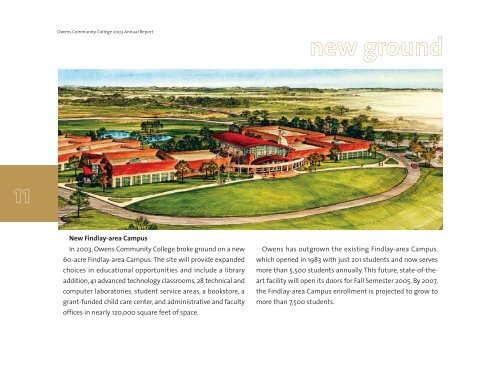 2003 Annual Report - Owens Community College