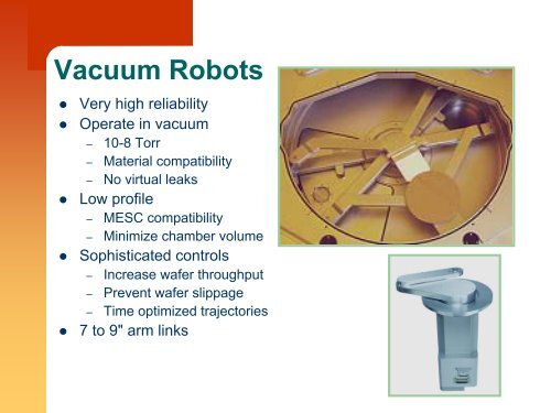 Vacuum Design Constraints and Considerations - Owens Design