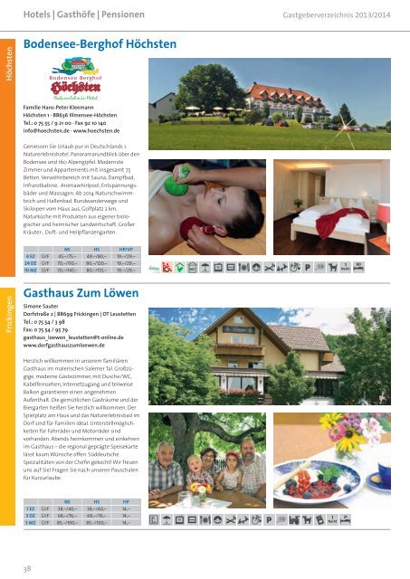 Gastgeberverzeichnis (PDF) - Gemeinde Salem