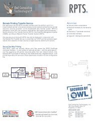 (RPTS) Process Control Network Inbound - Owl Computing ...