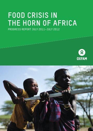 FOOD CRISIS IN THE HORN OF AFRICA - Oxfam International