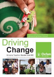 Gender and HIV - Oxfam