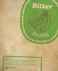 Bitter Bananas - Oxfam