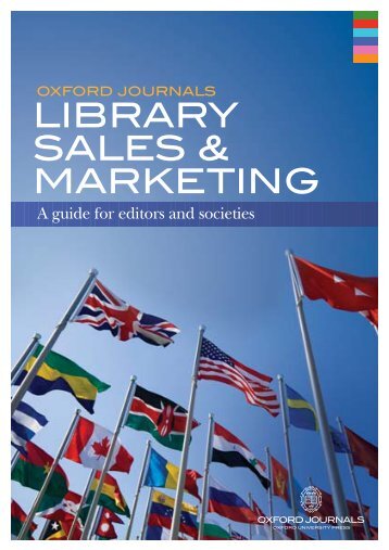 LIBRARY SALES & MARKETING - Oxford Journals