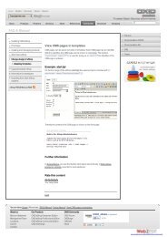 OXID eSales | View CMS pages in templates | eShop Manual | FAQ ...