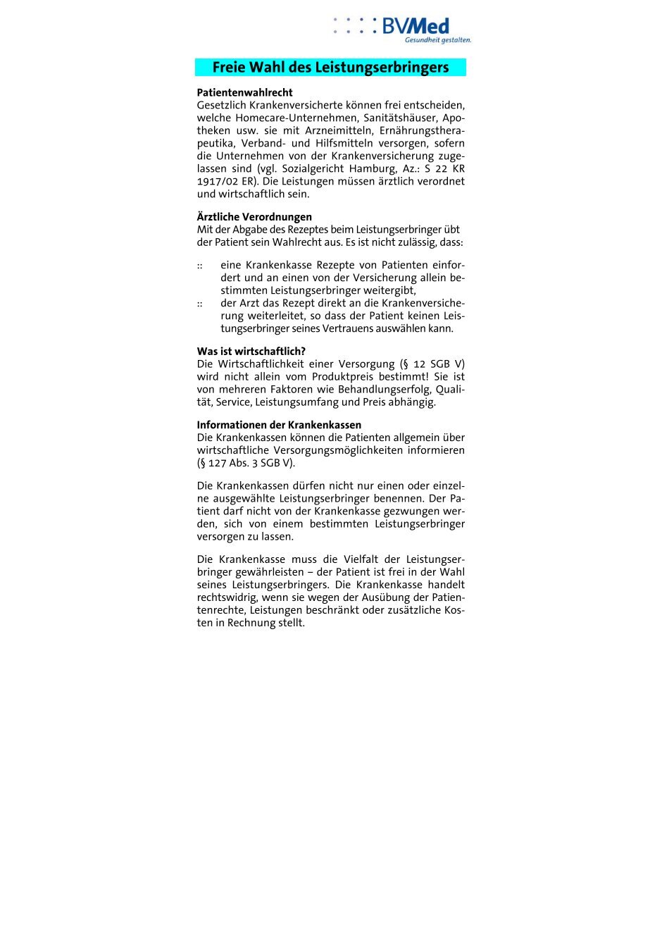 Homecare Unternehmen