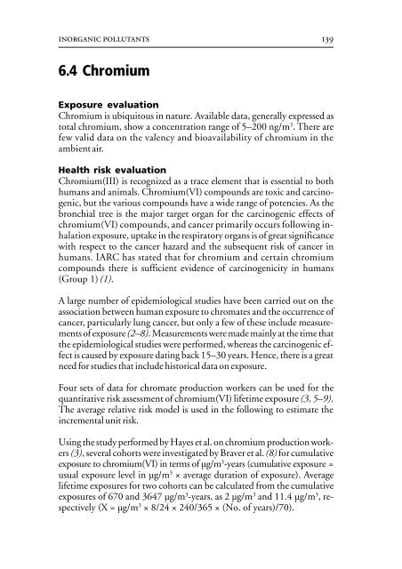 Air Quality Guidelines - World Health Organization Regional Office ...