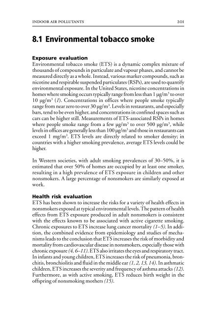 Air Quality Guidelines - World Health Organization Regional Office ...