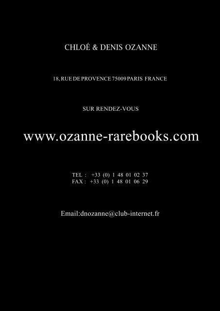 IS(not) - chloe et denis ozanne - rarebooks