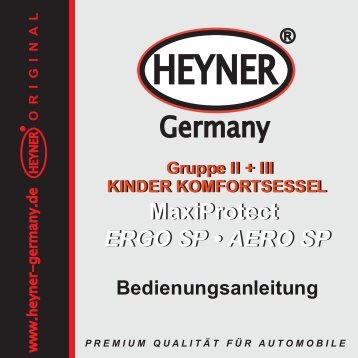 MaxiProtect ERGO & AERO - Holmer/Heyner Germany OZAN ...