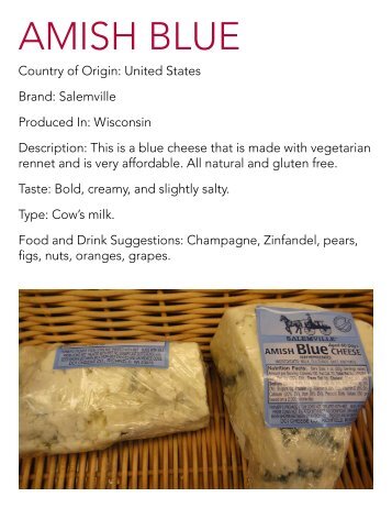 AMISH BLUE - Ozark Natural Foods