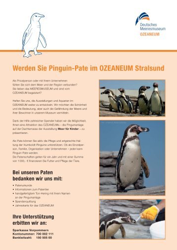 infoblatt pinguin-pate_050712.indd - Ozeaneum