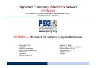 Orphaned Pulmonary INfectIOns Network OPINION - Paul Ehrlich ...