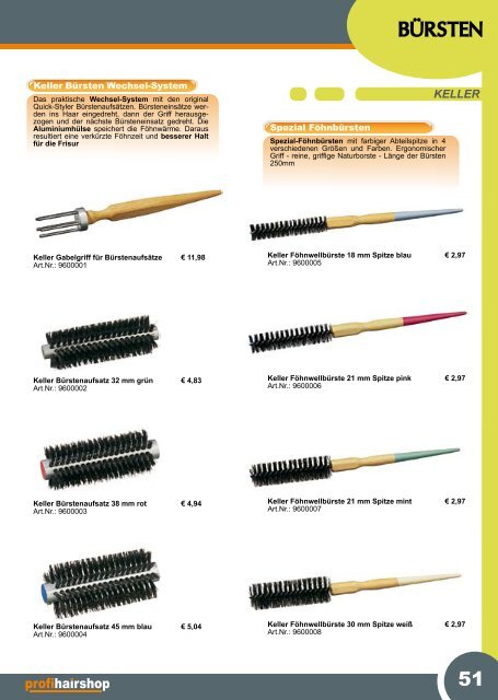 Hier gehts zum PHS Sortimentskatalog 2012/2013 - Profi Hair Shop