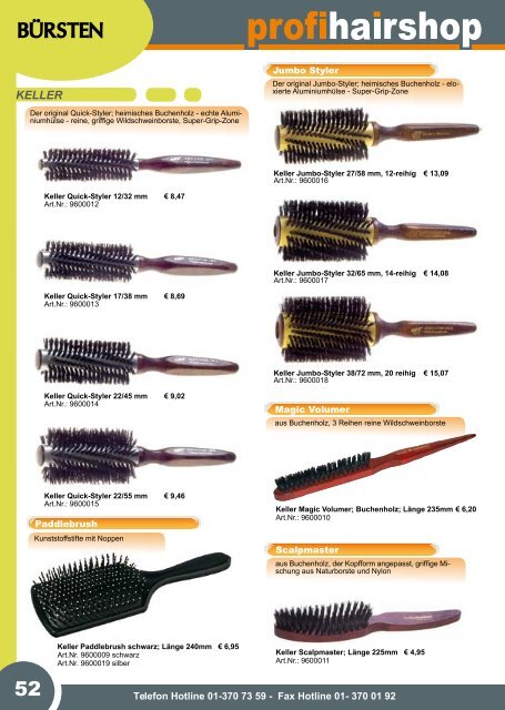 Hier gehts zum PHS Sortimentskatalog 2012/2013 - Profi Hair Shop