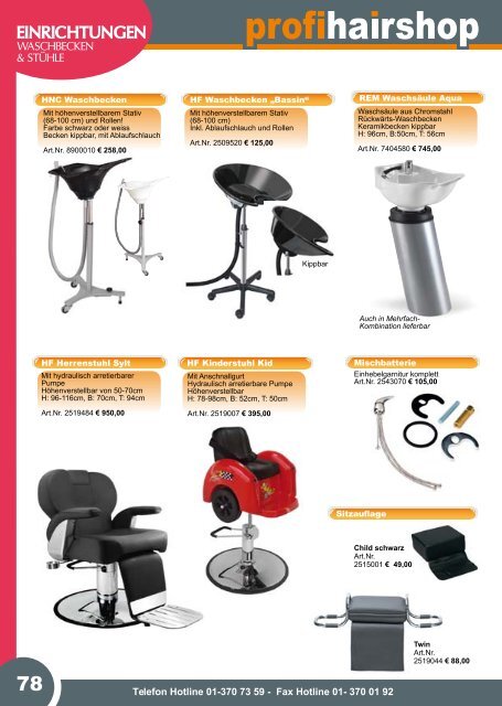 Hier gehts zum PHS Sortimentskatalog 2012/2013 - Profi Hair Shop