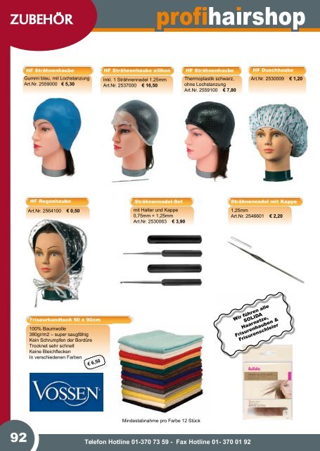 Hier gehts zum PHS Sortimentskatalog 2012/2013 - Profi Hair Shop