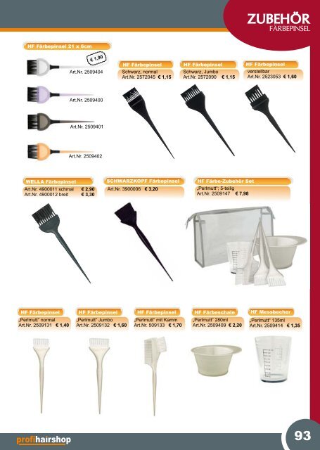 Hier gehts zum PHS Sortimentskatalog 2012/2013 - Profi Hair Shop