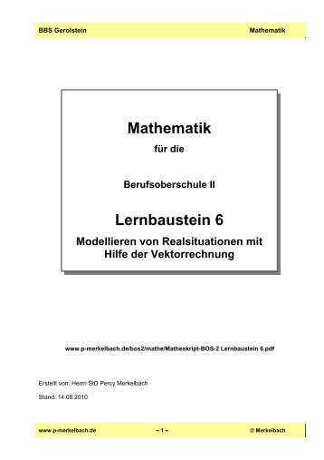 Matheskript-BOS-2 Lernbaustein 6.pdf - von P. Merkelbach