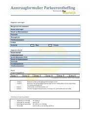 Aanvraag formulier ontheffing - P1