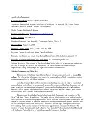 Great Oaks Charter School Applicants - p-12 - New York State ...