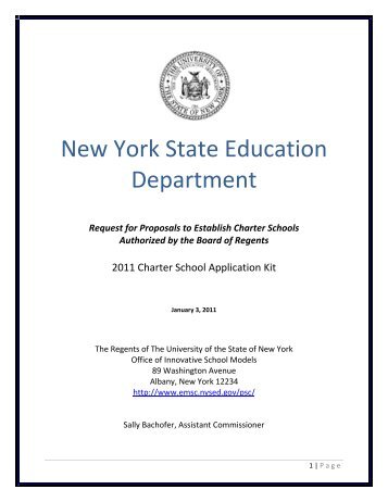 New York State Education Department - p-12 - New York State ...