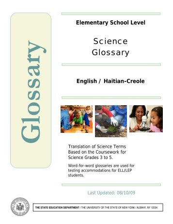 Haitian--Creole - p-12 - New York State Education Department