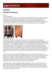 PMC IB2i Lautsprecher - Progressive Audio