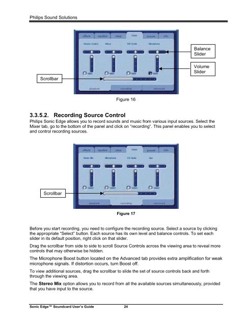 Sonic Edge 5.1 PSC605 with PSA2 User's Guide PHILIPS