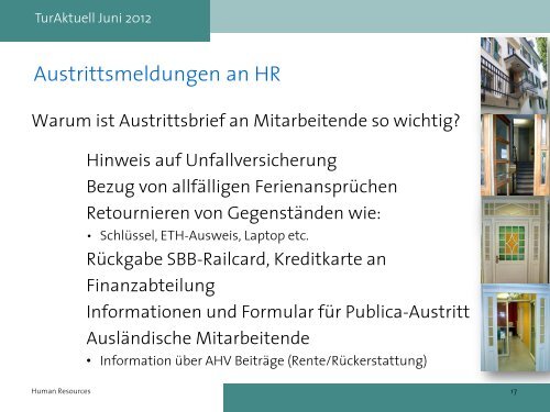 Human Resources - ETH ZÃ¼rich