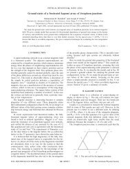 Ground states of a frustrated kagomé array of Josephson junctions