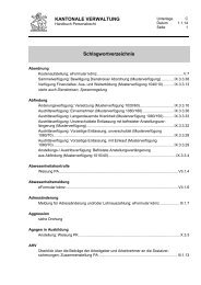 Schlagwortverzeichnis Handbuch Personalrecht - Personalamt