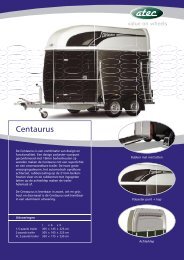 Download hier de Atec Centaurus PDF folder. - Paardentrailer.nl