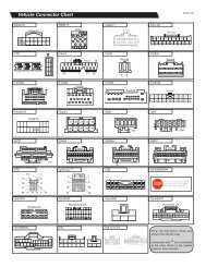 SWI-X Vehicle Connector Chart - PAC Audio