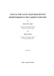 McCormick+Schmitz Handbook for value chain research on - PACA