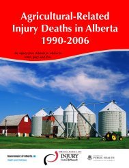 Agriculture Fatalities 1990 2006.pub - Alberta Centre for Injury ...