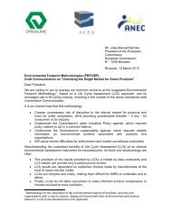 ANEC/Orgalime/ACEA Letter to President Barroso on Environmental ...