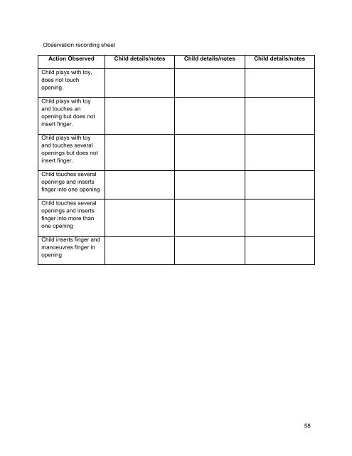 Requirements for finger entrapment in European safety ... - ANEC