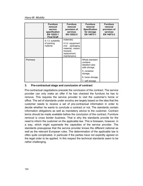 Services Standards: Defining the Core Consumer Elements ... - ANEC